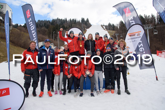 Dt. Schülermeisterschaft Team PSL + Siegehrehrungen SL, SG, Team, 18.03.2019