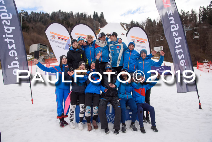 Dt. Schülermeisterschaft Team PSL + Siegehrehrungen SL, SG, Team, 18.03.2019