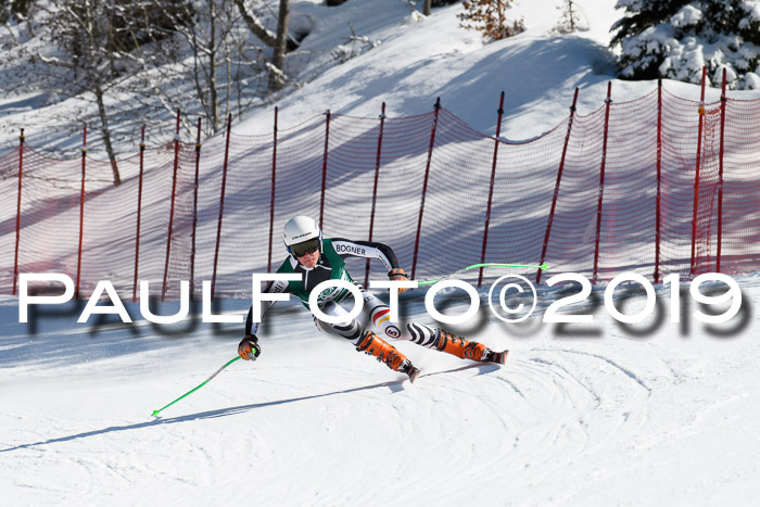 FIS, Int. Dt. Jugendmeisterschaft Abfahrt, Damen + Herren, 20.03.2019