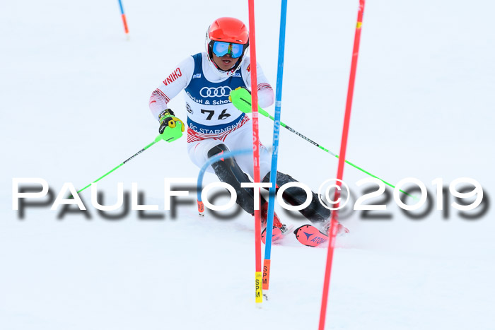 Slalom, NJC AC + FIS L+M