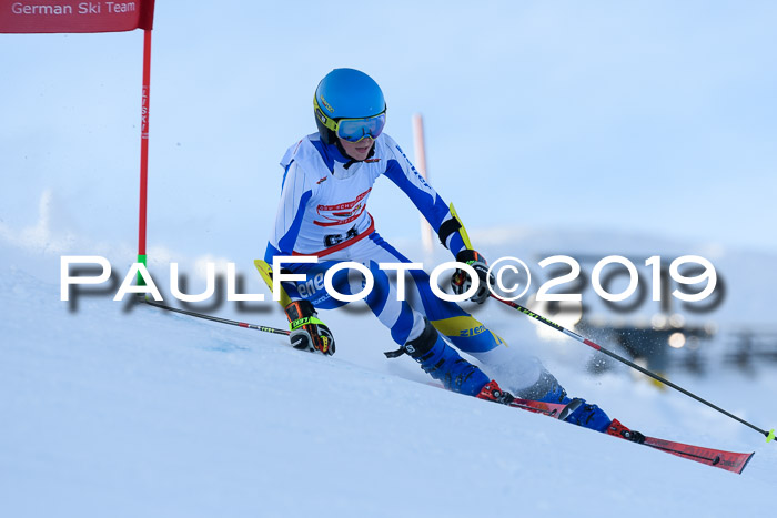 Dt. Schülercup U16 Riesenslalom, 15.12.2019