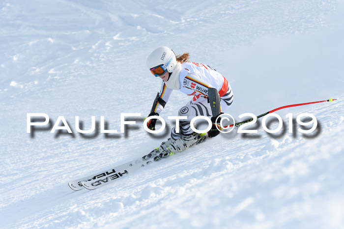 Dt. Schülercup U16 Riesenslalom, 15.12.2019