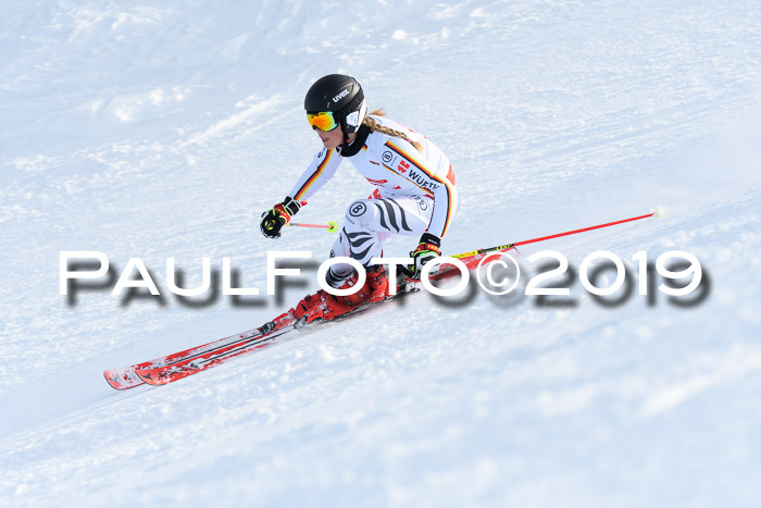 Dt. Schülercup U16 Riesenslalom, 15.12.2019