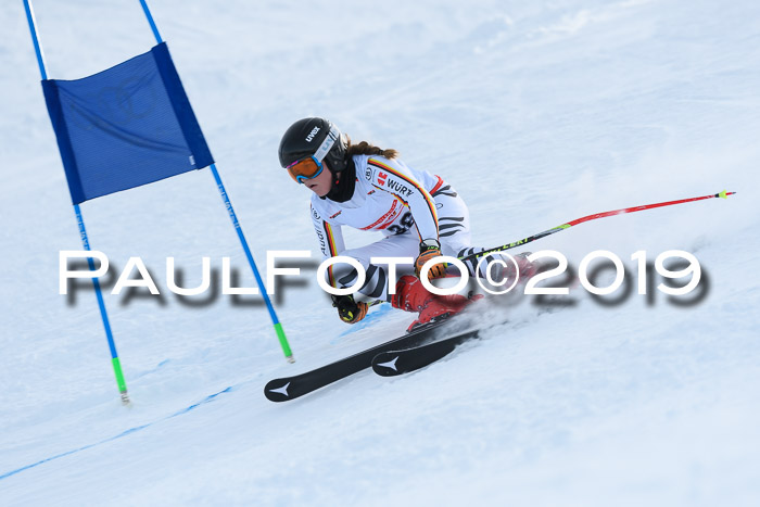 Dt. Schülercup U16 Riesenslalom, 15.12.2019