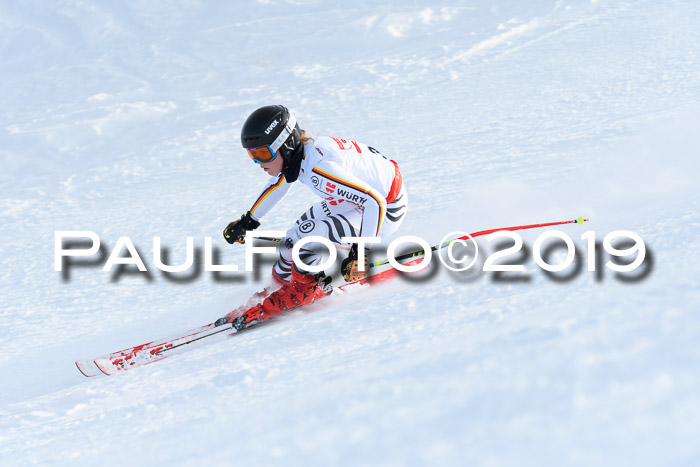 Dt. Schülercup U16 Riesenslalom, 15.12.2019