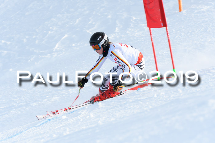 Dt. Schülercup U16 Riesenslalom, 15.12.2019