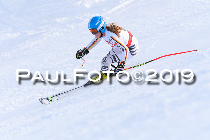 Dt. Schülercup U16 Riesenslalom, 15.12.2019