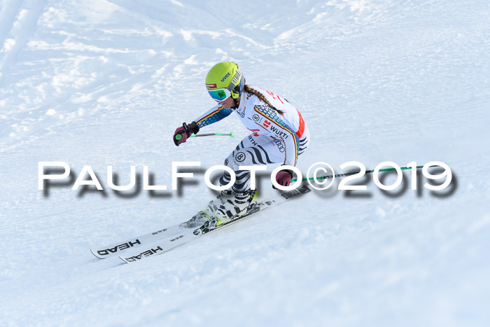 Dt. Schülercup U16 Riesenslalom, 15.12.2019