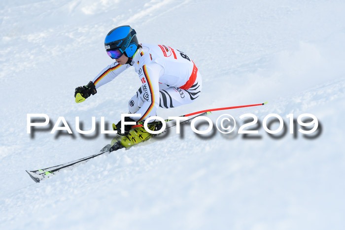 Dt. Schülercup U16 Riesenslalom, 15.12.2019