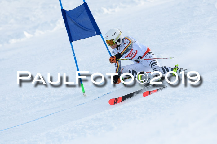 Dt. Schülercup U16 Riesenslalom, 15.12.2019