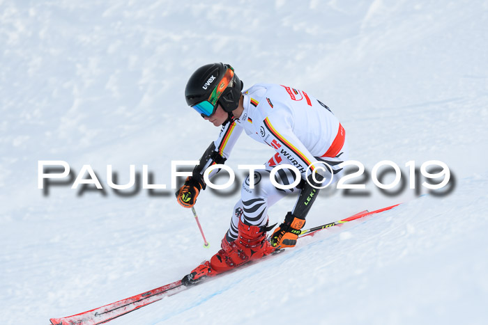 Dt. Schülercup U16 Riesenslalom, 15.12.2019