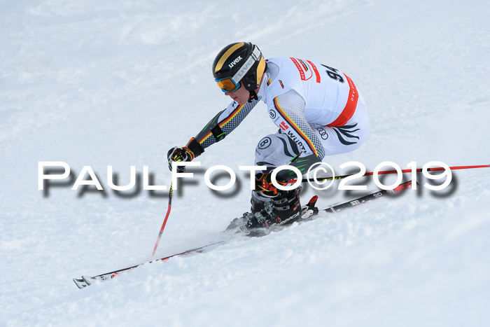 Dt. Schülercup U16 Riesenslalom, 15.12.2019