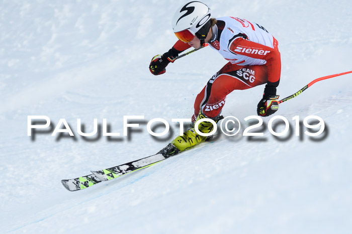 Dt. Schülercup U16 Riesenslalom, 15.12.2019