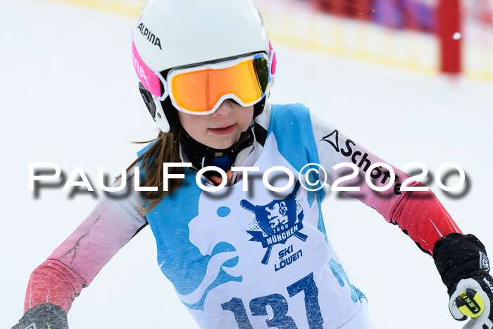 Sechzger Pokal der Skilöwen; U12 Rennserie VRS 11.01.2020