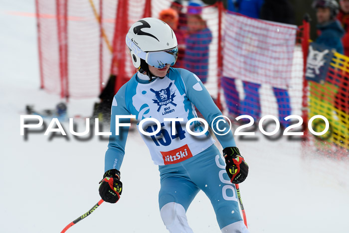 Sechzger Pokal der Skilöwen; U12 Rennserie VRS 11.01.2020