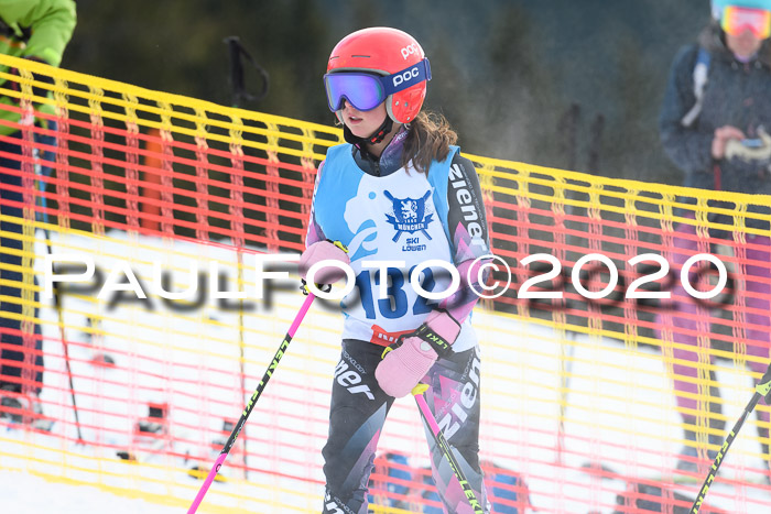 Sechzger Pokal der Skilöwen; U12 Rennserie VRS 11.01.2020