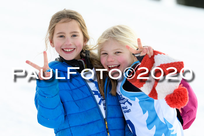 Sechzger Pokal der Skilöwen; U8/U10 Rennserie VRS 11.01.2020