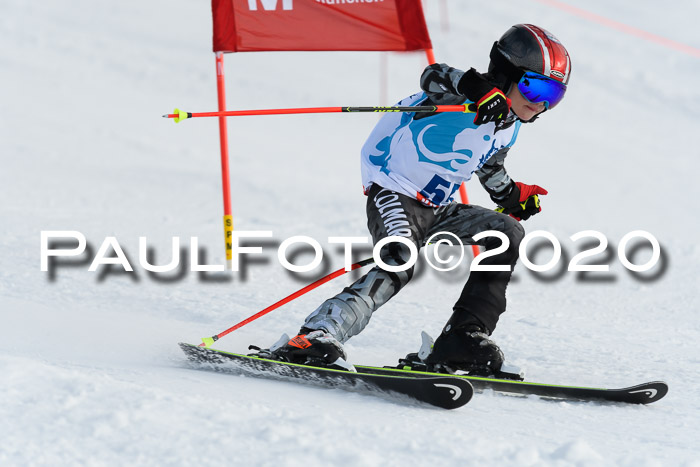 Sechzger Pokal der Skilöwen; U8/U10 Rennserie VRS 11.01.2020