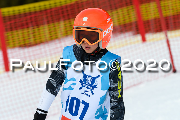 Sechzger Pokal der Skilöwen; U8/U10 Rennserie VRS 11.01.2020