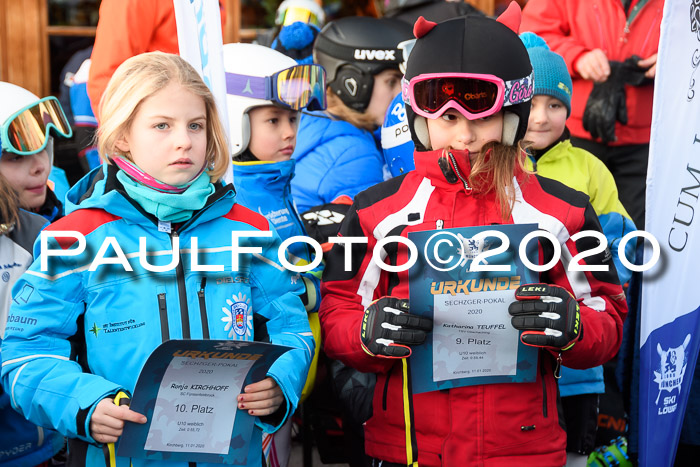 Sechzger Pokal der Skilöwen; U8/U10 Rennserie VRS 11.01.2020