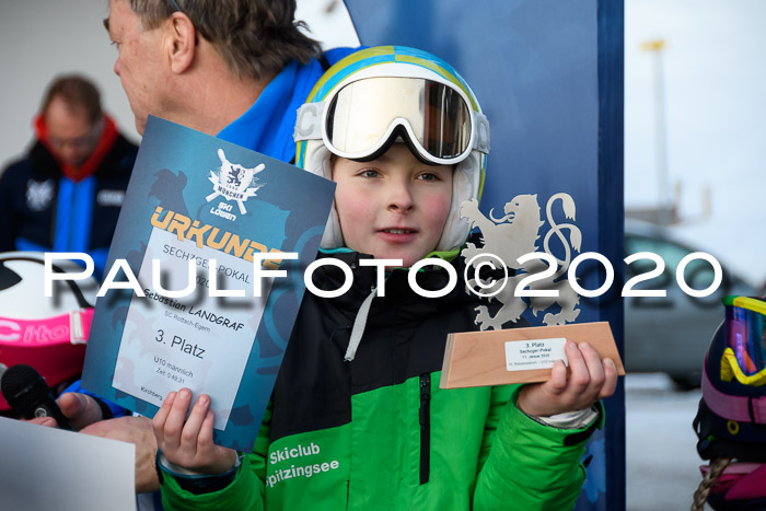 Sechzger Pokal der Skilöwen; U8/U10 Rennserie VRS 11.01.2020