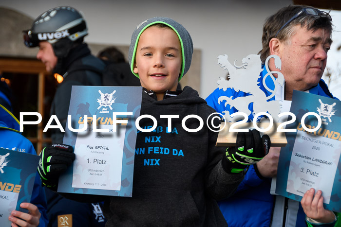 Sechzger Pokal der Skilöwen; U8/U10 Rennserie VRS 11.01.2020