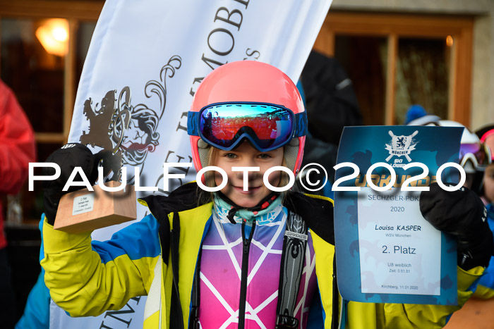 Sechzger Pokal der Skilöwen; U8/U10 Rennserie VRS 11.01.2020