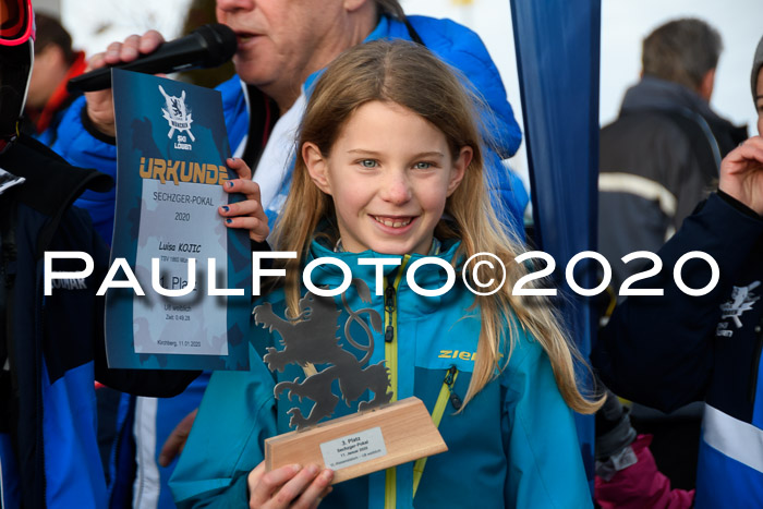 Sechzger Pokal der Skilöwen; U8/U10 Rennserie VRS 11.01.2020