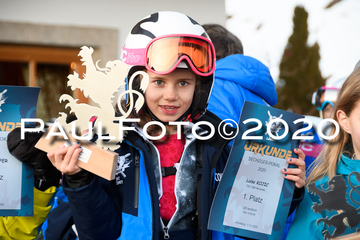 Sechzger Pokal der Skilöwen; U8/U10 Rennserie VRS 11.01.2020