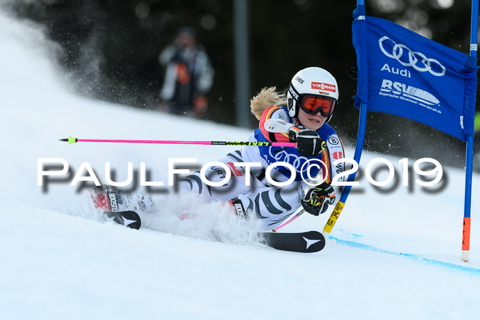 FIS Riesenslalom, ATA; Bay. Meisterschaft, Damen + Herren, 24.01.2020