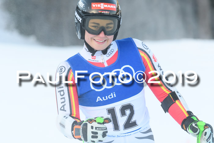 FIS Riesenslalom, ATA; Bay. Meisterschaft, Damen + Herren, 24.01.2020