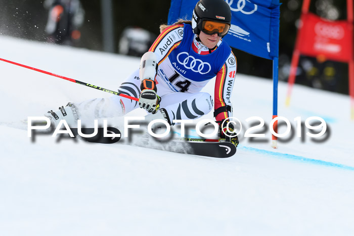 FIS Riesenslalom, ATA; Bay. Meisterschaft, Damen + Herren, 24.01.2020