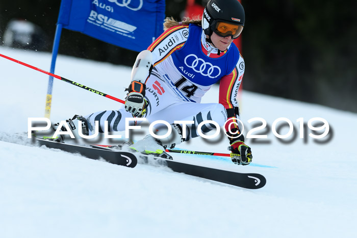 FIS Riesenslalom, ATA; Bay. Meisterschaft, Damen + Herren, 24.01.2020