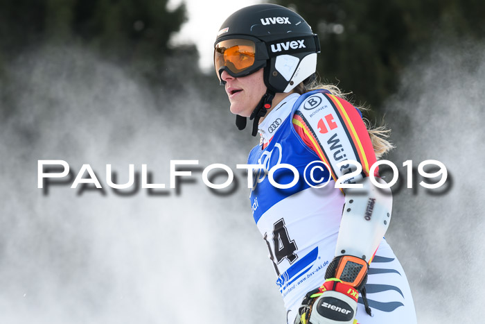 FIS Riesenslalom, ATA; Bay. Meisterschaft, Damen + Herren, 24.01.2020