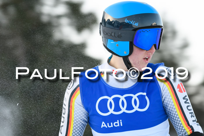 FIS Riesenslalom, ATA; Bay. Meisterschaft, Damen + Herren, 24.01.2020