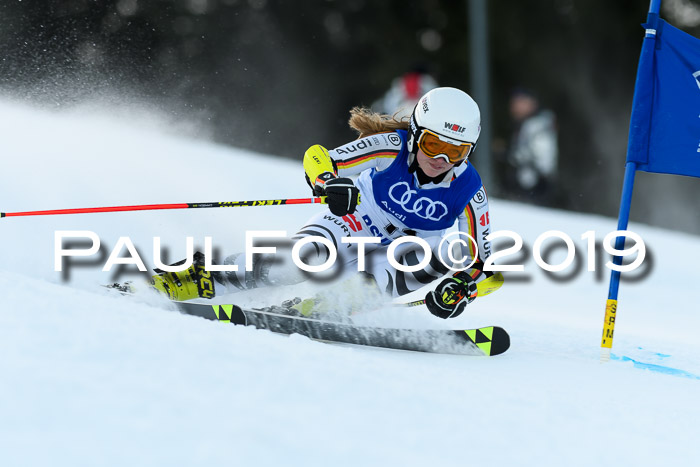 FIS Riesenslalom, ATA; Bay. Meisterschaft, Damen + Herren, 24.01.2020