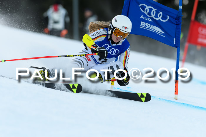 FIS Riesenslalom, ATA; Bay. Meisterschaft, Damen + Herren, 24.01.2020