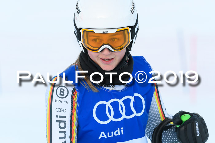 FIS Riesenslalom, ATA; Bay. Meisterschaft, Damen + Herren, 24.01.2020