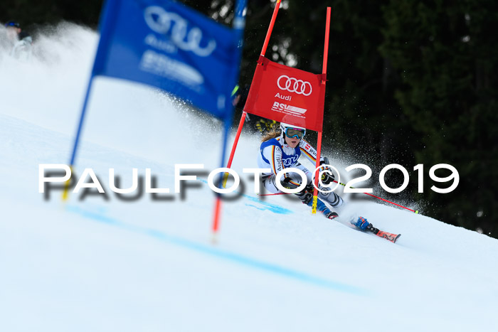 FIS Riesenslalom, ATA; Bay. Meisterschaft, Damen + Herren, 24.01.2020