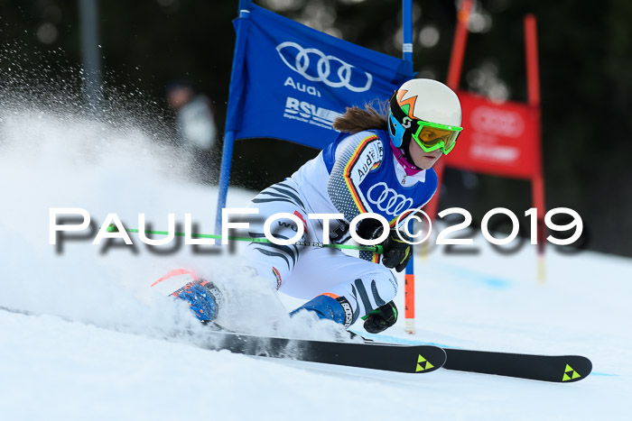 FIS Riesenslalom, ATA; Bay. Meisterschaft, Damen + Herren, 24.01.2020