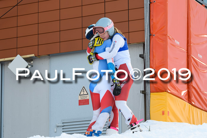 FIS Riesenslalom, ATA; Bay. Meisterschaft, Damen + Herren, 24.01.2020