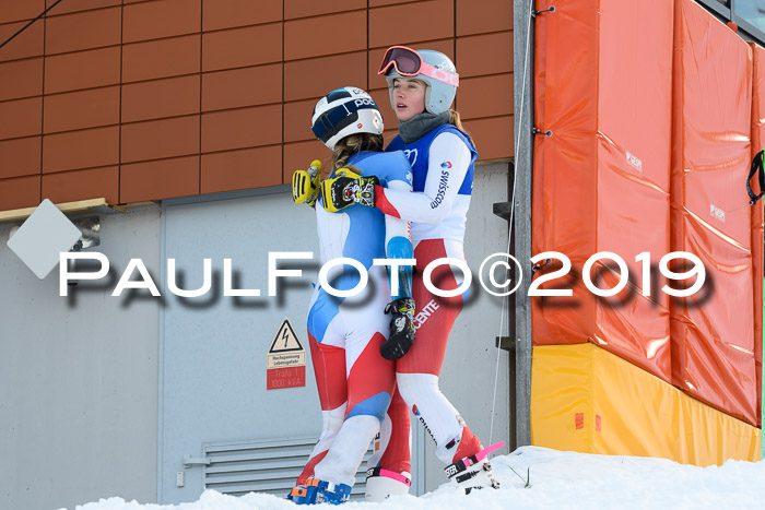 FIS Riesenslalom, ATA; Bay. Meisterschaft, Damen + Herren, 24.01.2020