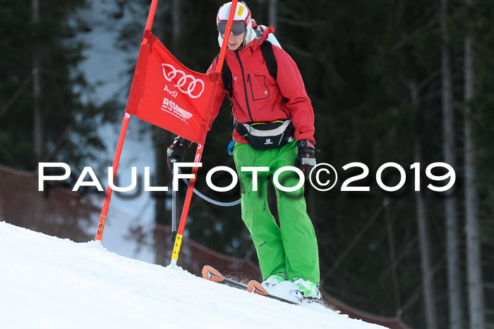 FIS Riesenslalom, ATA; Bay. Meisterschaft, Damen + Herren, 24.01.2020