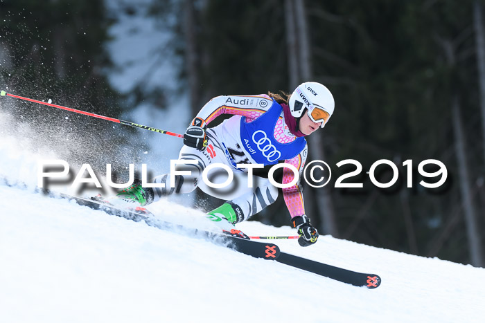 FIS Riesenslalom, ATA; Bay. Meisterschaft, Damen + Herren, 24.01.2020