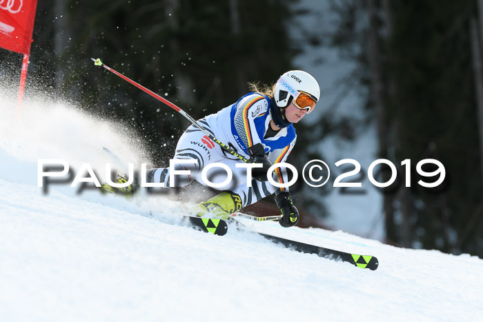 FIS Riesenslalom, ATA; Bay. Meisterschaft, Damen + Herren, 24.01.2020