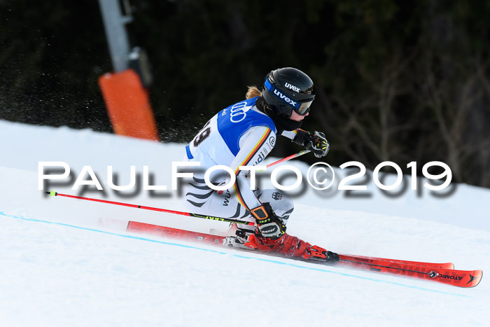 FIS Riesenslalom, ATA; Bay. Meisterschaft, Damen + Herren, 24.01.2020