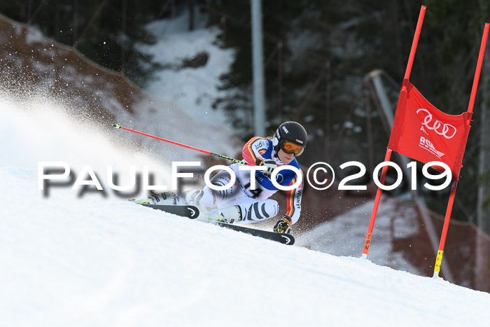 FIS Riesenslalom, ATA; Bay. Meisterschaft, Damen + Herren, 24.01.2020