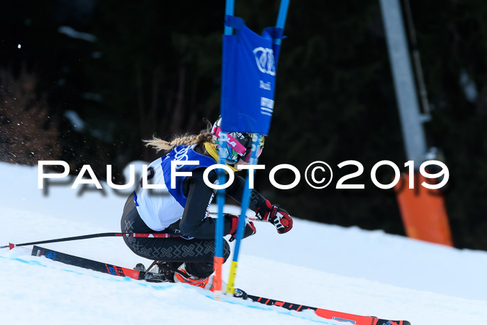 FIS Riesenslalom, ATA; Bay. Meisterschaft, Damen + Herren, 24.01.2020