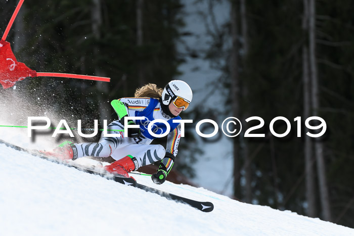 FIS Riesenslalom, ATA; Bay. Meisterschaft, Damen + Herren, 24.01.2020