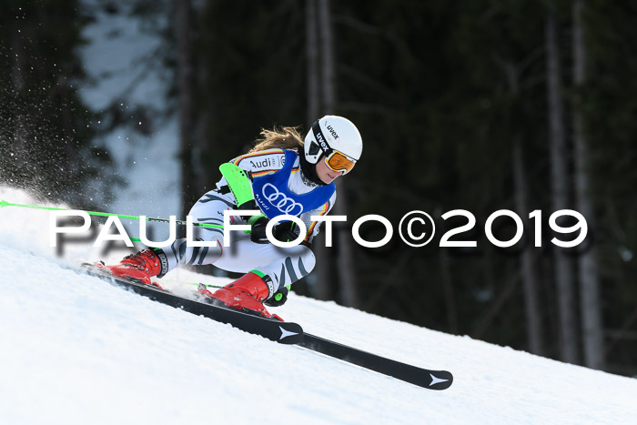 FIS Riesenslalom, ATA; Bay. Meisterschaft, Damen + Herren, 24.01.2020